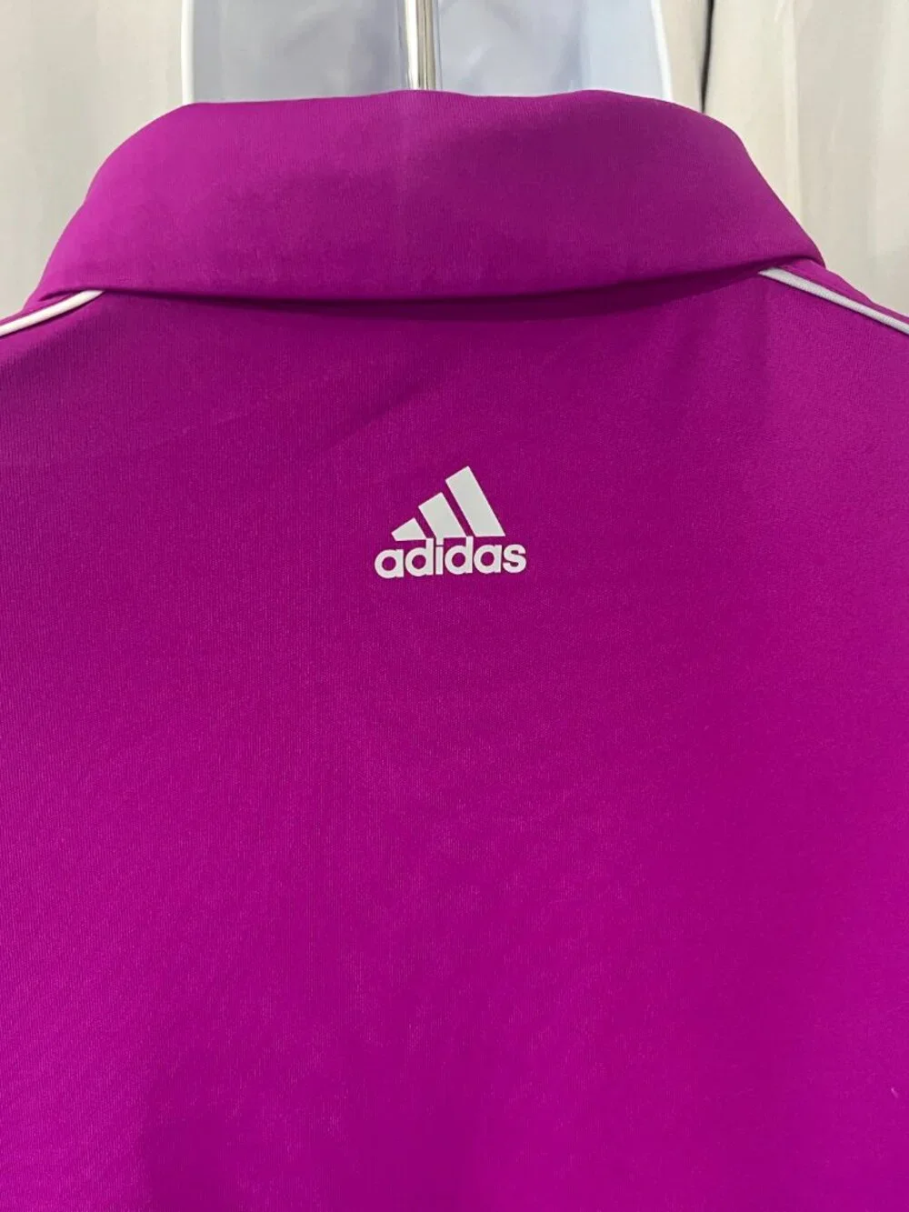 adidas Golf ⛳ Men’s XXL AdiZero Tour Fuchsia White Performance Polo Shirt 🔥